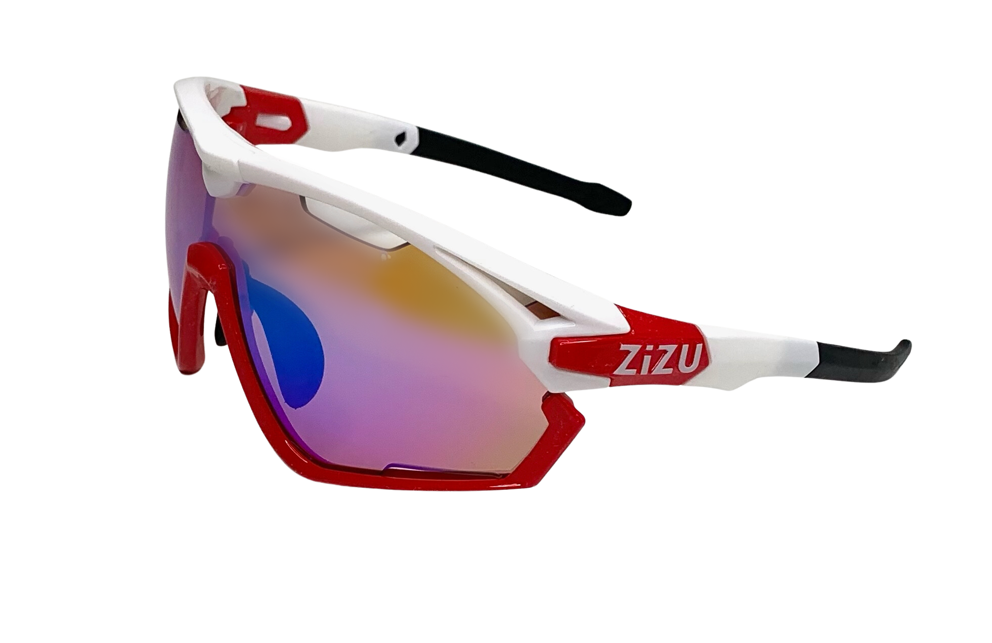 XZ1 - Large Lens White / Red